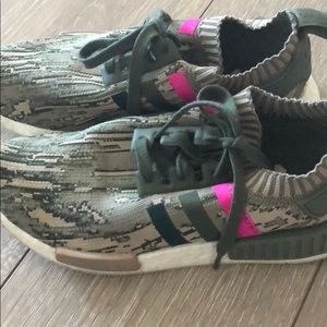 Adidas NMD Camo with pink